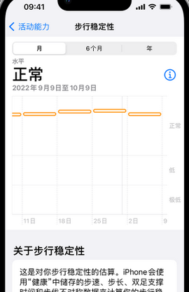 宿城iPhone手机维修如何在iPhone开启'步行稳定性通知'