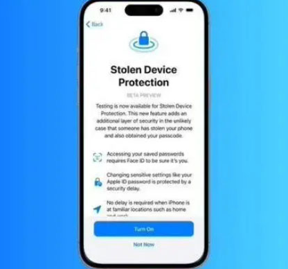 宿城苹果授权维修店分享被盗设备保护功能开启方法 