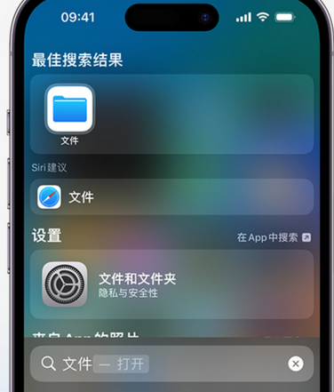 宿城apple维修中心分享iPhone文件应用中存储和找到下载文件 