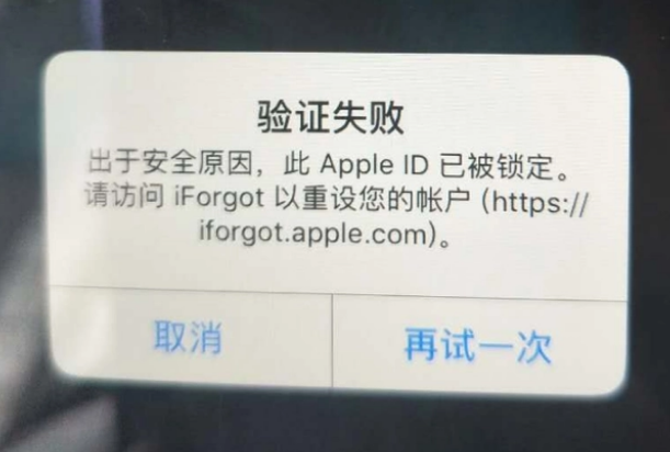 宿城iPhone维修分享iPhone上正常登录或使用AppleID怎么办 