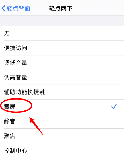 宿城苹果手机维修分享iPhone12如何启用双击截屏 
